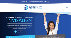 Desktop Screenshot of grandviewfamilydental.com
